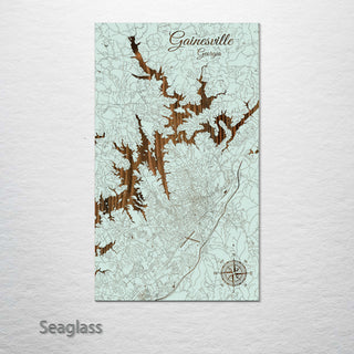 Gainesville, Georgia Street Map