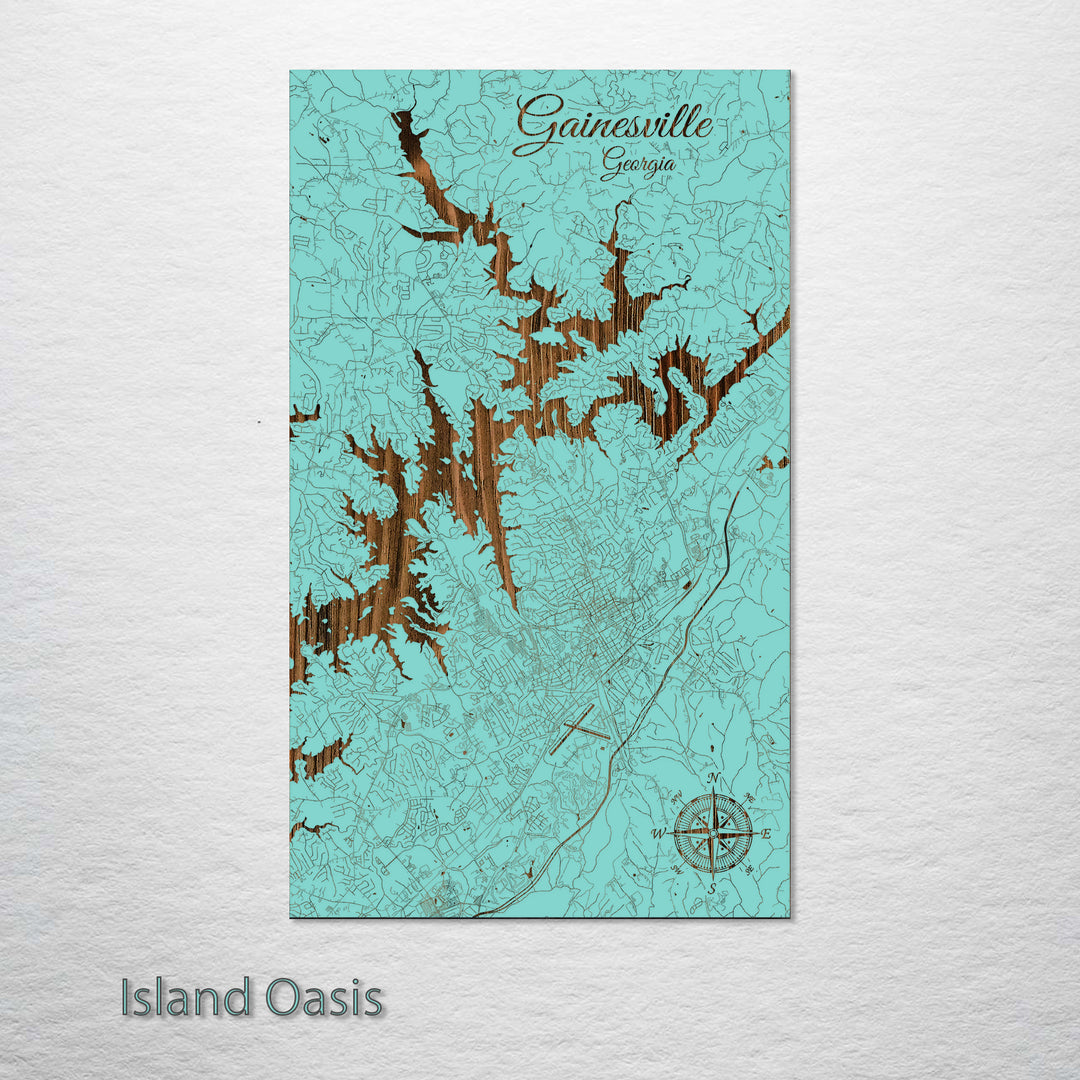 Gainesville, Georgia Street Map