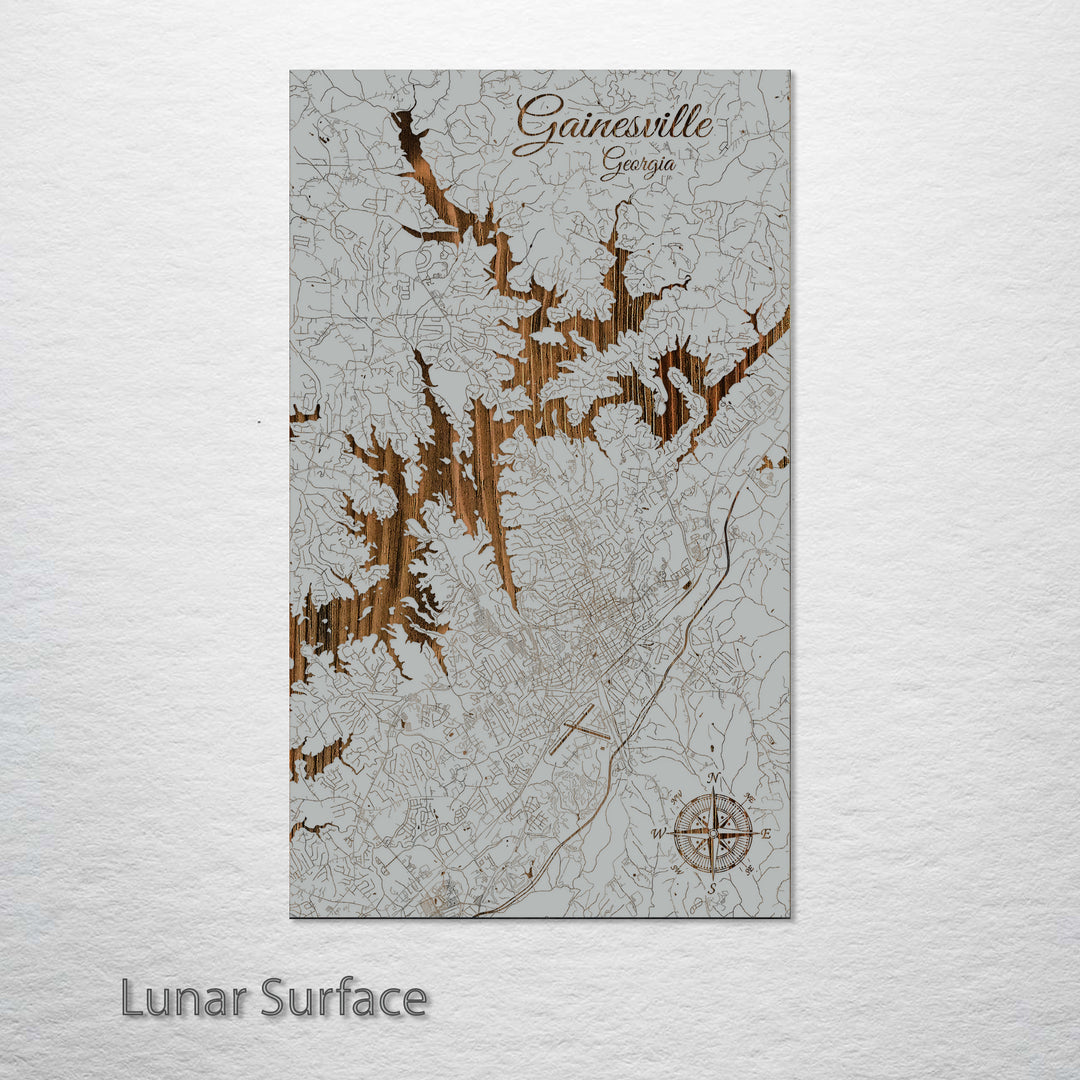 Gainesville, Georgia Street Map