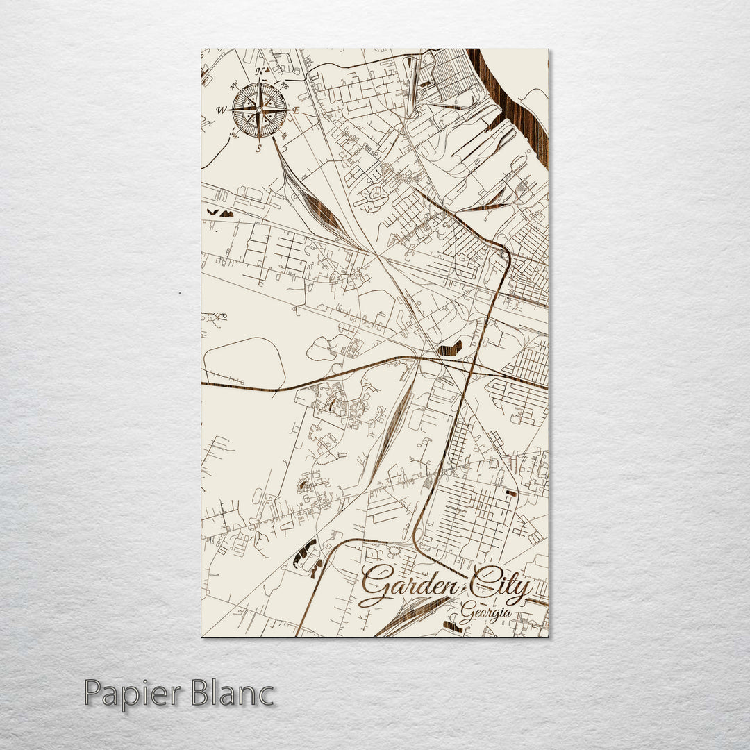 Garden City, Georgia Street Map