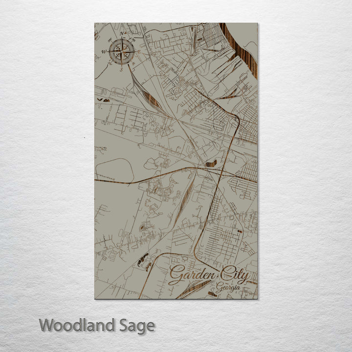 Garden City, Georgia Street Map