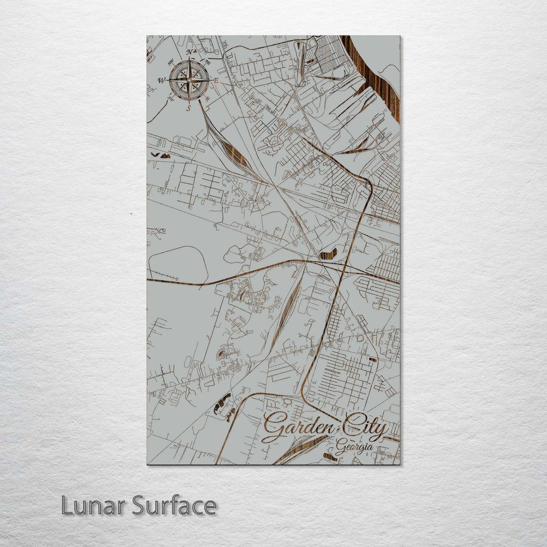 Garden City, Georgia Street Map