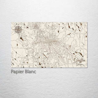 Griffin, Georgia Street Map