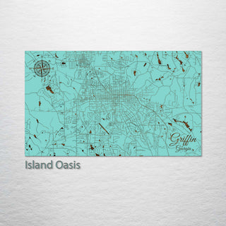 Griffin, Georgia Street Map