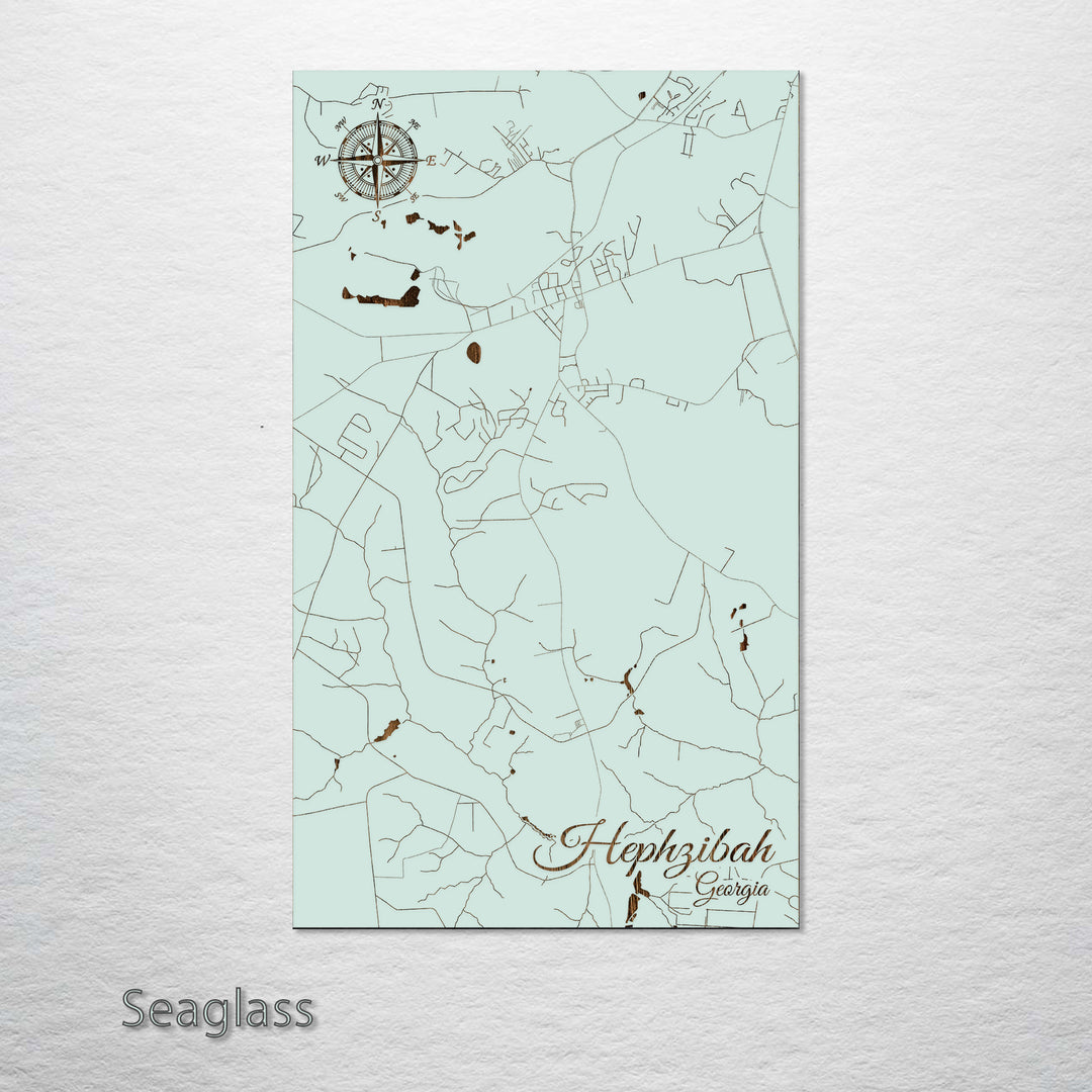 Hephzibah, Georgia Street Map