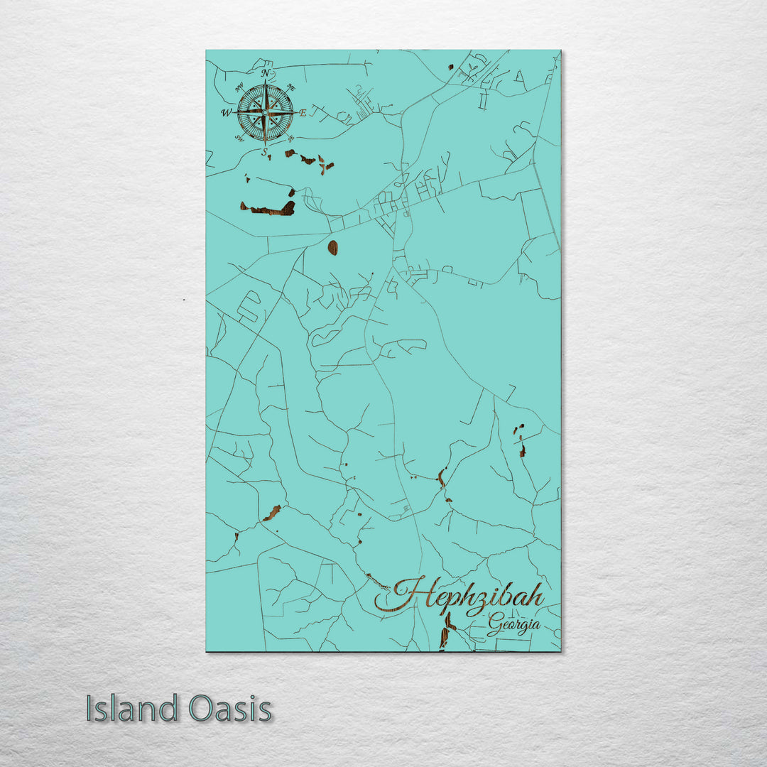 Hephzibah, Georgia Street Map