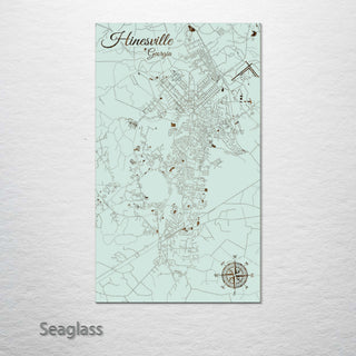 Hinesville, Georgia Street Map