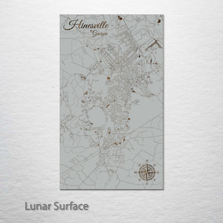 Hinesville, Georgia Street Map