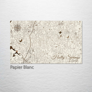 Holly Springs, Georgia Street Map