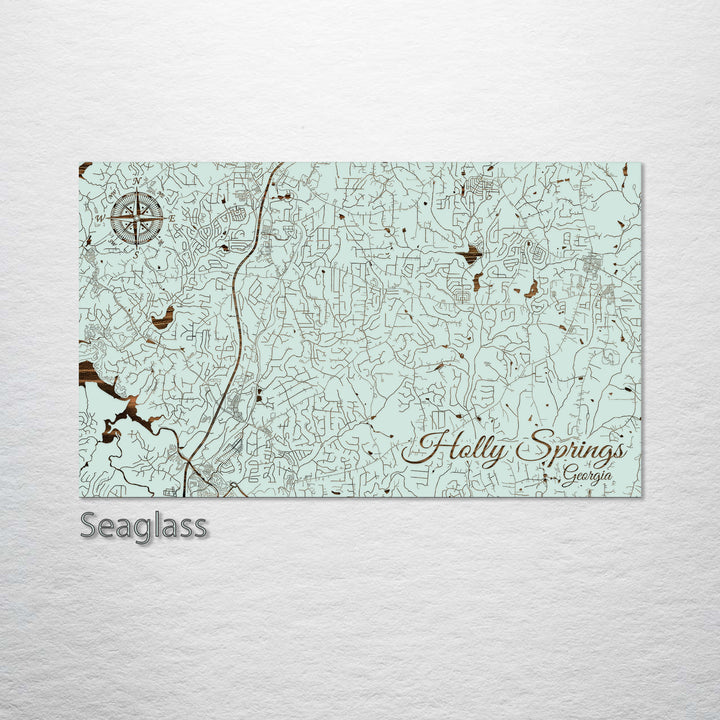 Holly Springs, Georgia Street Map