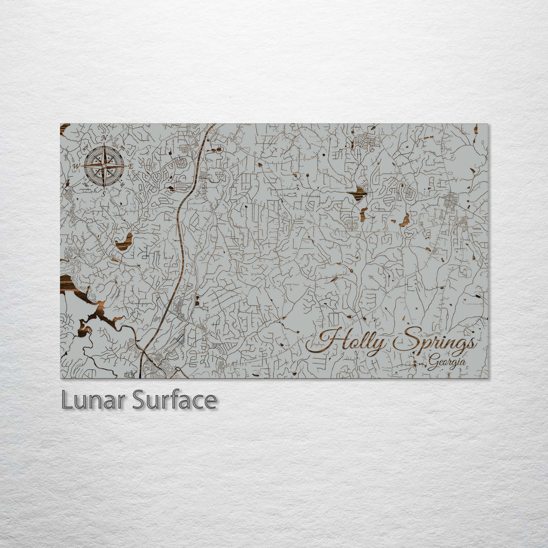 Holly Springs, Georgia Street Map