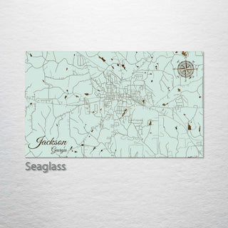 Jackson, Georgia Street Map