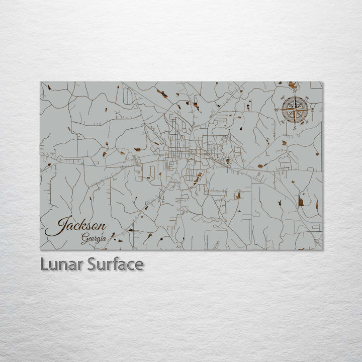 Jackson, Georgia Street Map