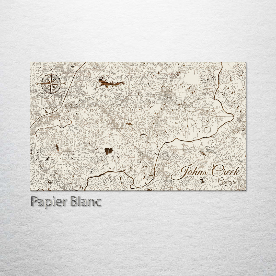 Johns Creek, Georgia Street Map