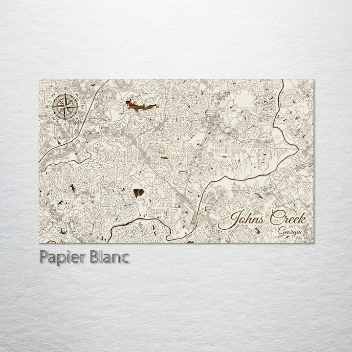 Johns Creek, Georgia Street Map