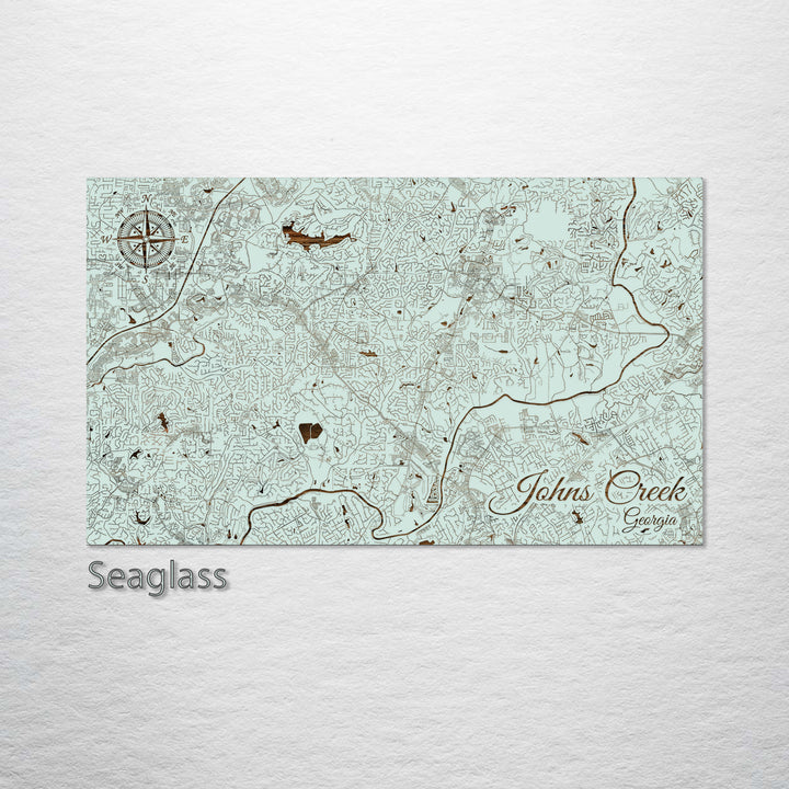 Johns Creek, Georgia Street Map