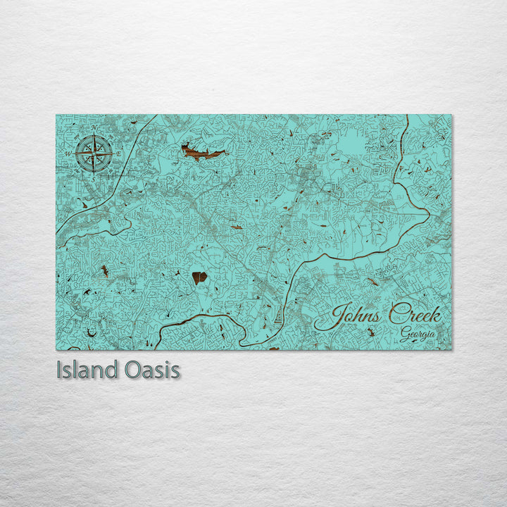 Johns Creek, Georgia Street Map