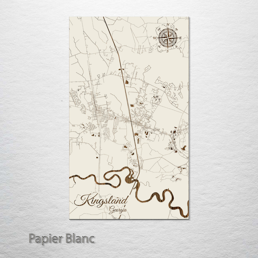 Kingsland, Georgia Street Map