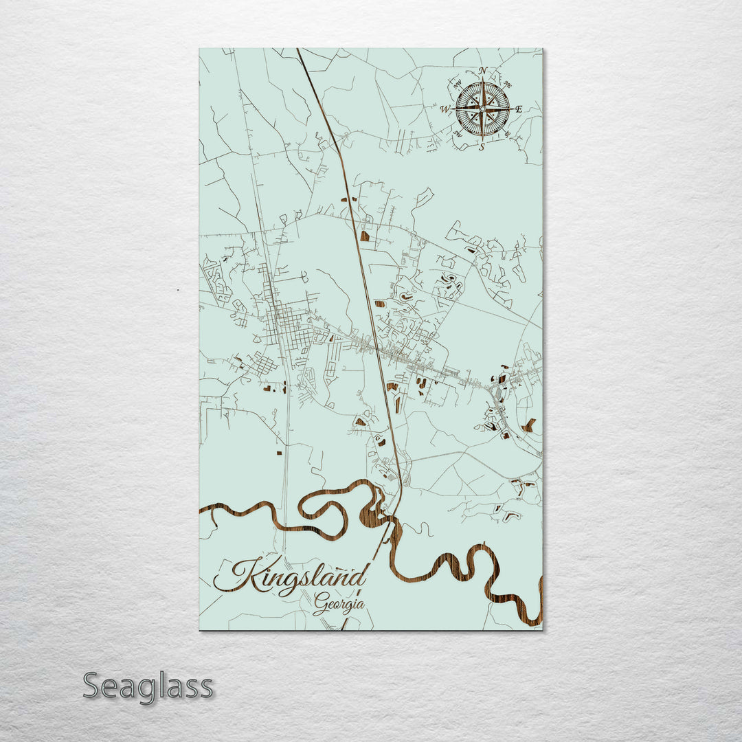 Kingsland, Georgia Street Map