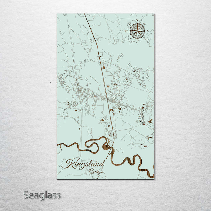 Kingsland, Georgia Street Map