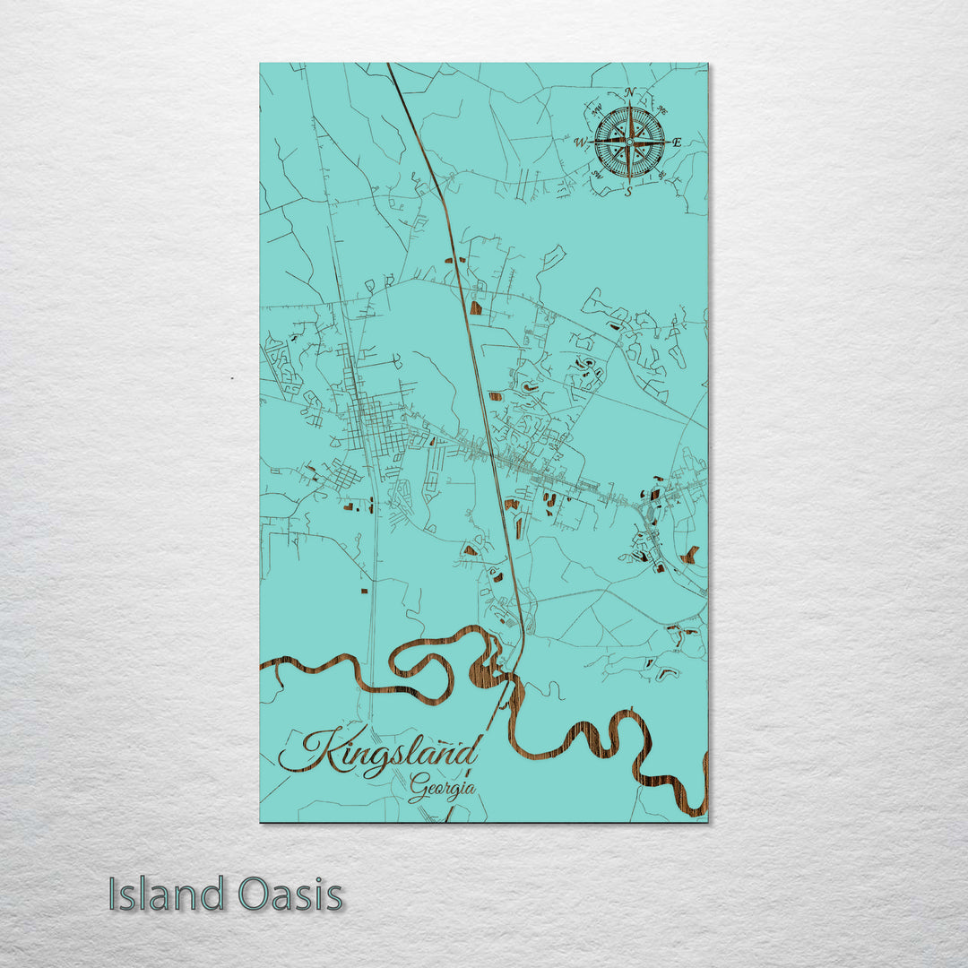 Kingsland, Georgia Street Map