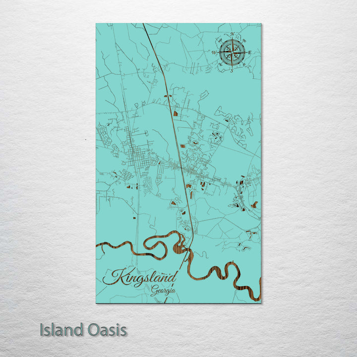 Kingsland, Georgia Street Map