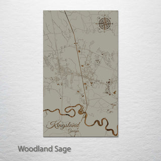 Kingsland, Georgia Street Map