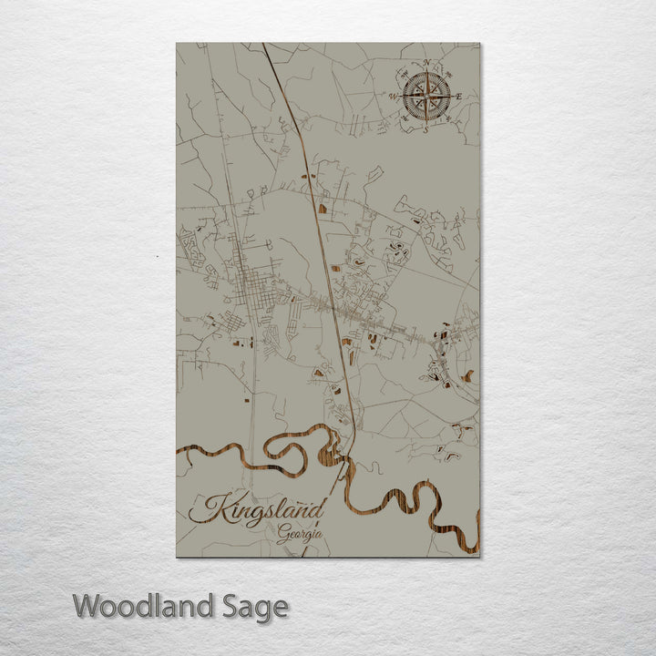 Kingsland, Georgia Street Map