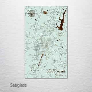 LaFayette, Georgia Street Map