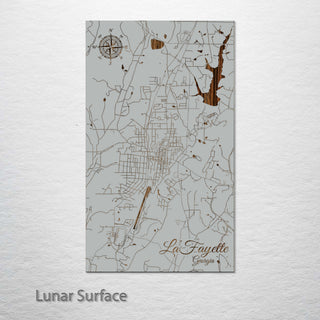 LaFayette, Georgia Street Map