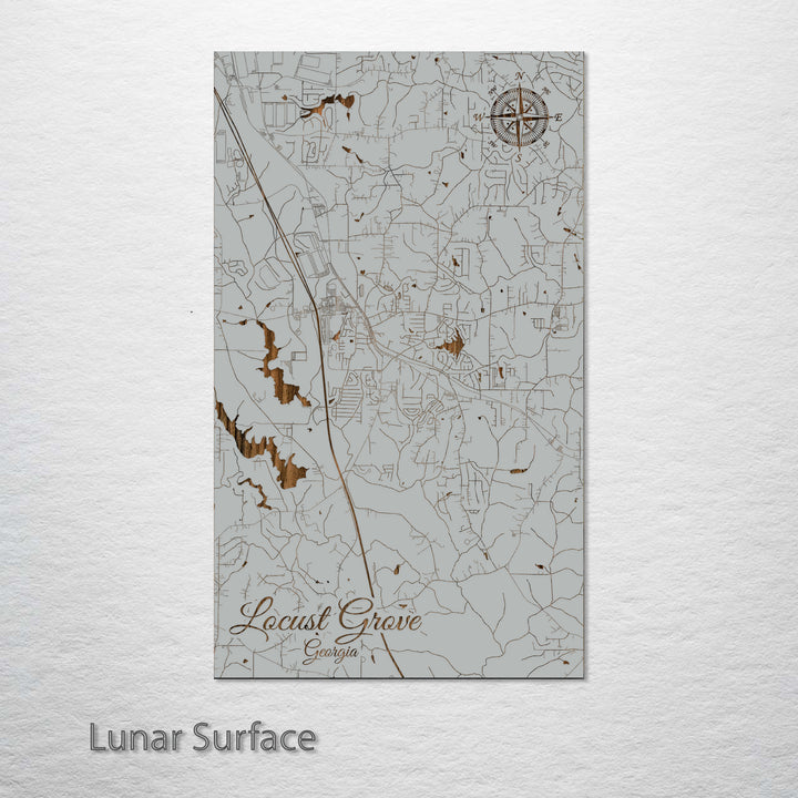 Locust Grove, Georgia Street Map