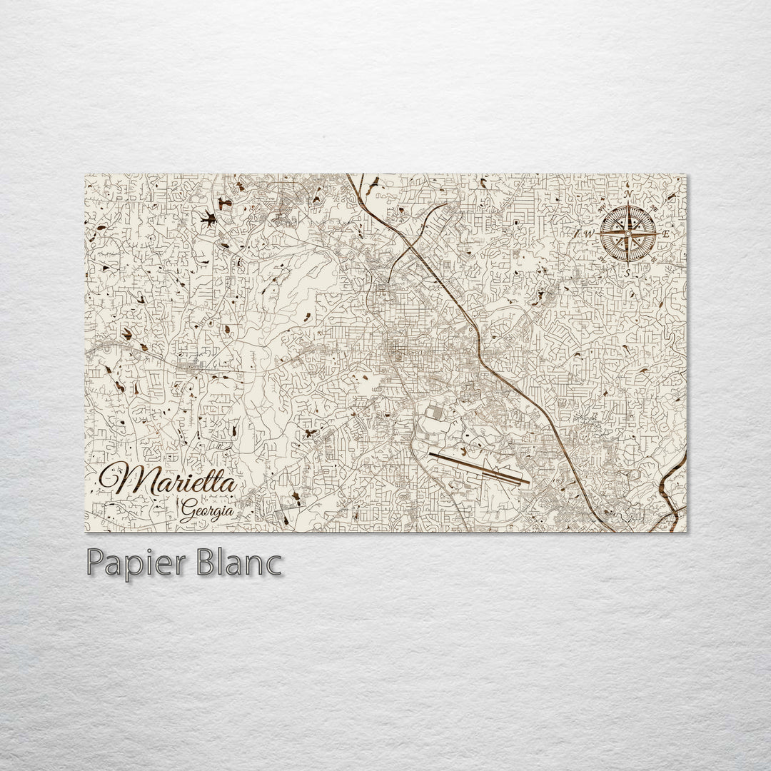 Marietta, Georgia Street Map