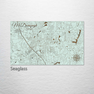 McDonough, Georgia Street Map