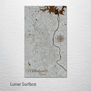 Milledgeville, Georgia Street Map