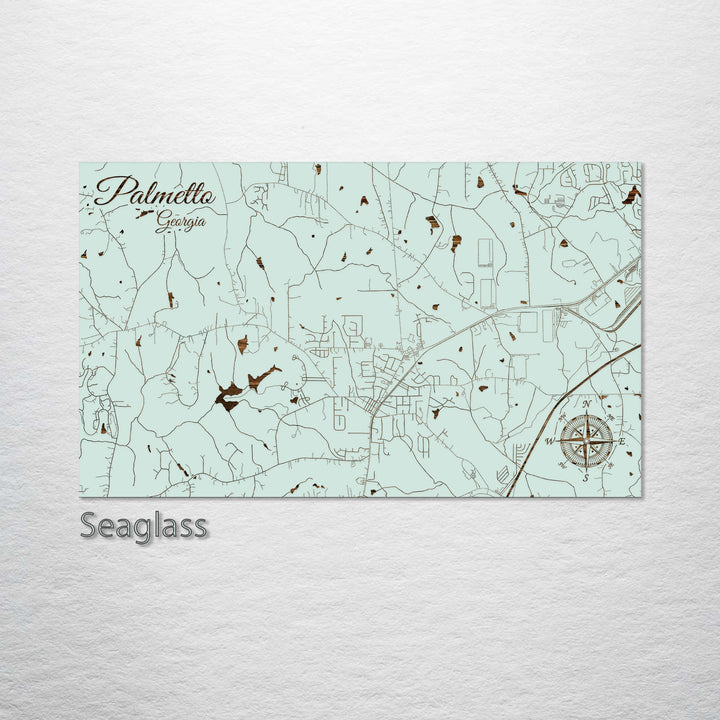 Palmetto, Georgia Street Map