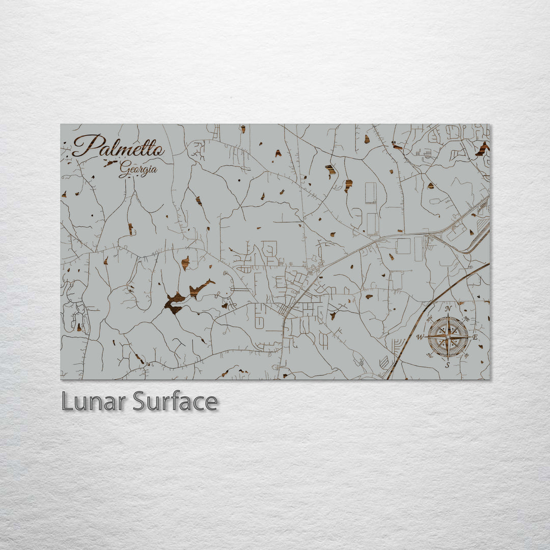 Palmetto, Georgia Street Map