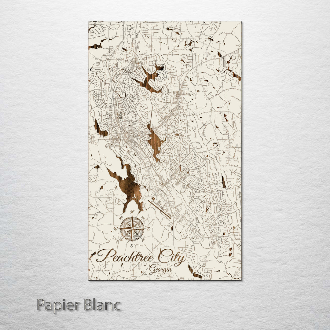 Peachtree City, Georgia Street Map