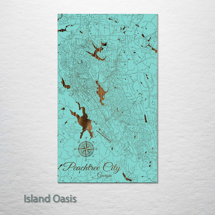 Peachtree City, Georgia Street Map