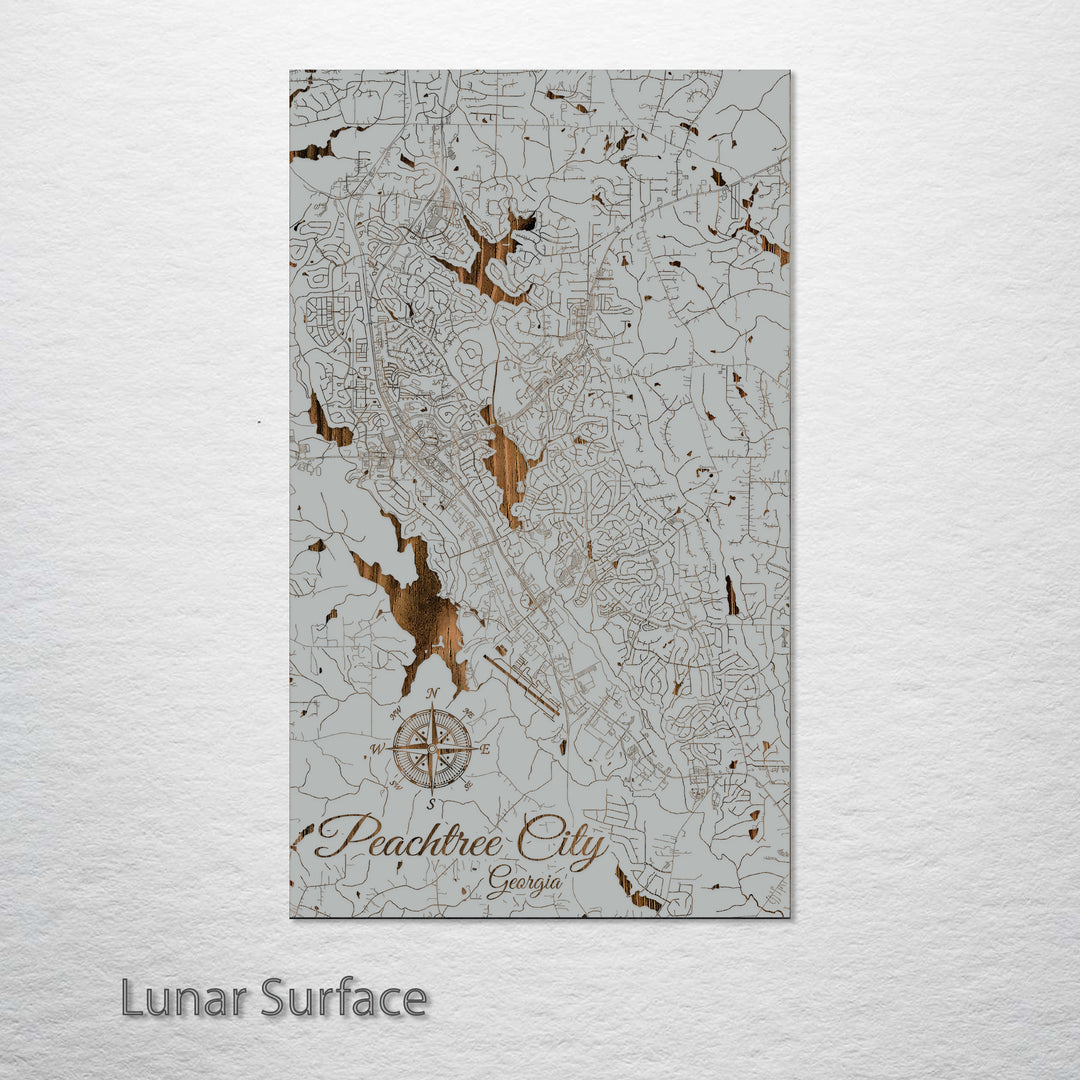 Peachtree City, Georgia Street Map