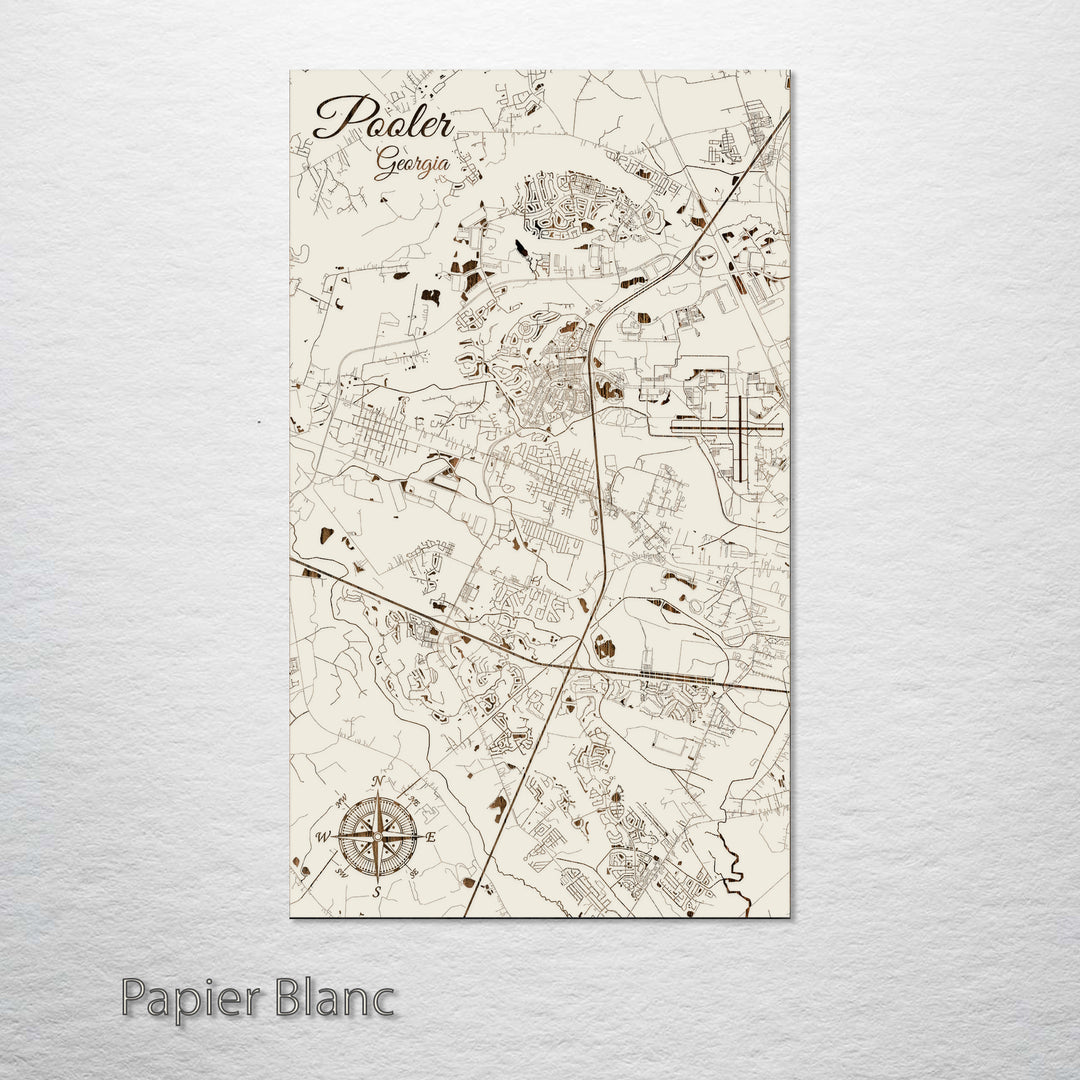 Pooler, Georgia Street Map