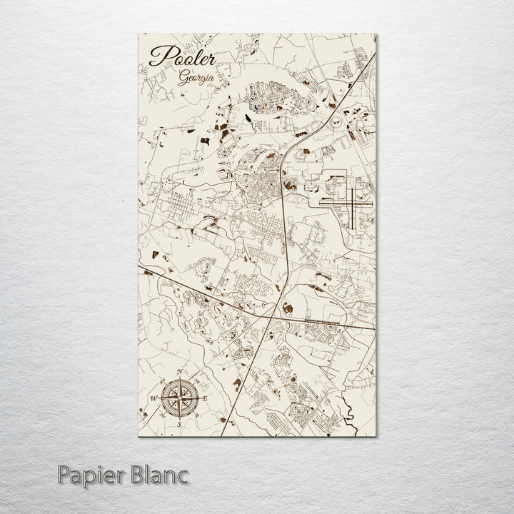 Pooler, Georgia Street Map