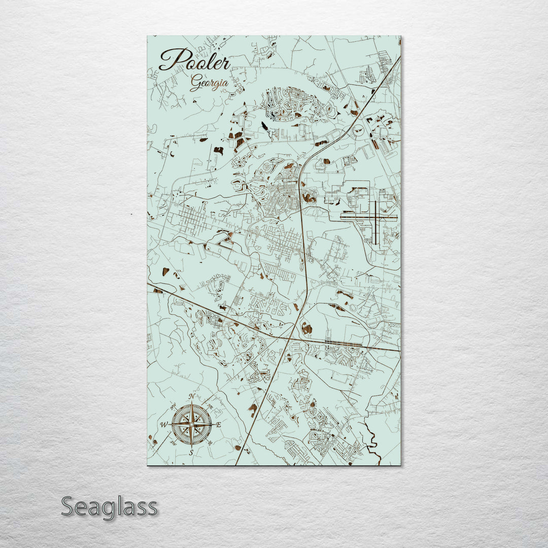 Pooler, Georgia Street Map