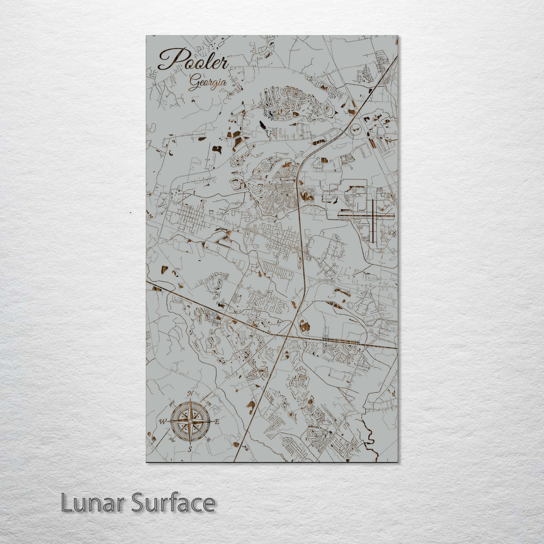 Pooler, Georgia Street Map