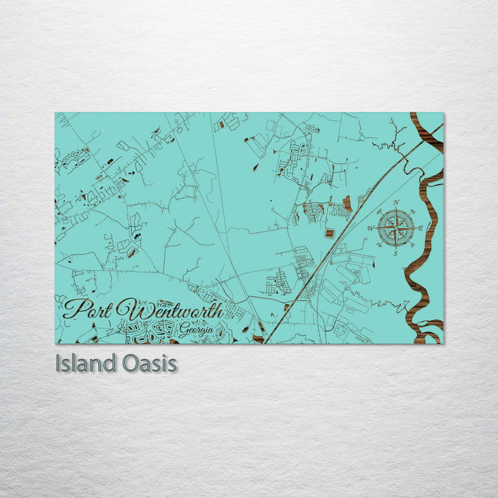 Port Wentworth, Georgia Street Map