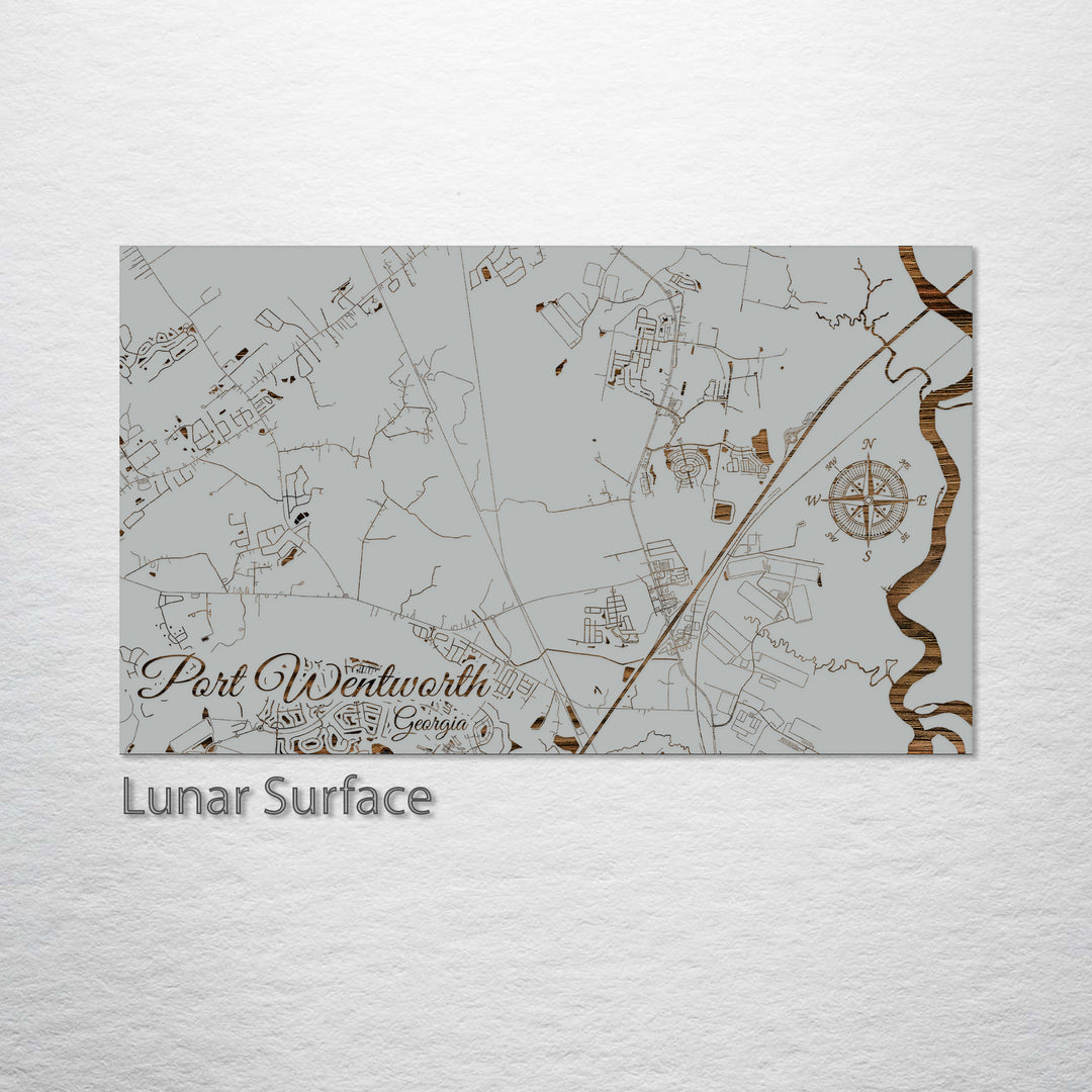 Port Wentworth, Georgia Street Map