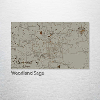 Rockmart, Georgia Street Map