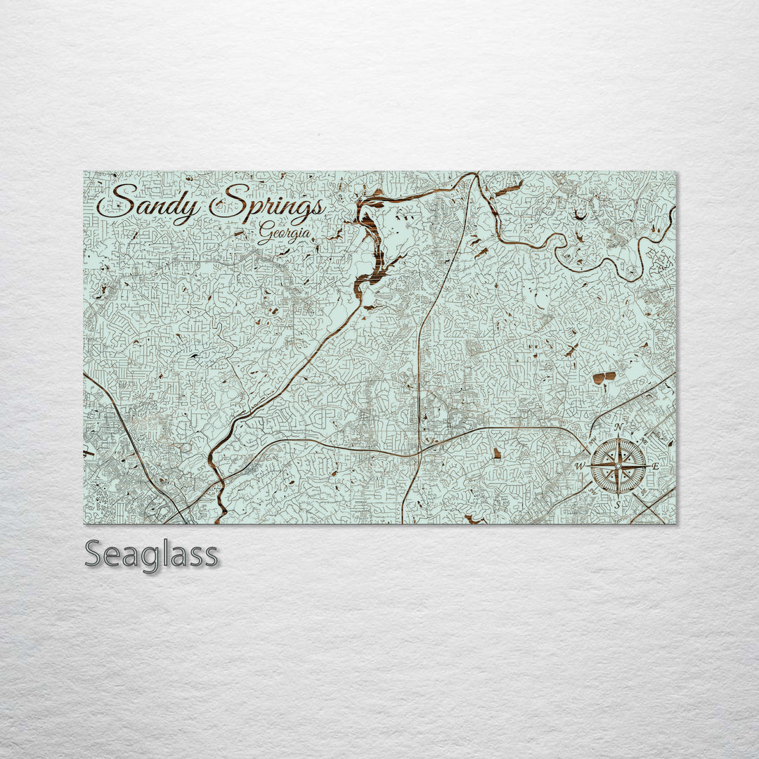 Sandy Springs, Georgia Street Map