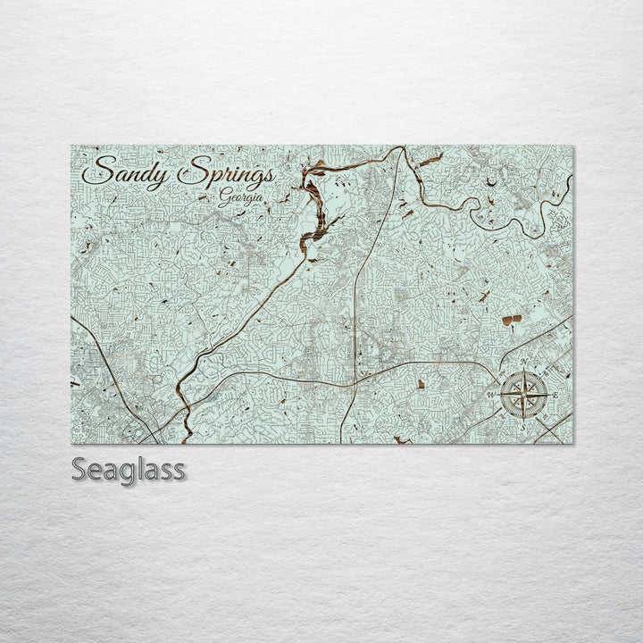 Sandy Springs, Georgia Street Map