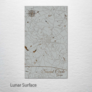 Social Circle, Georgia Street Map