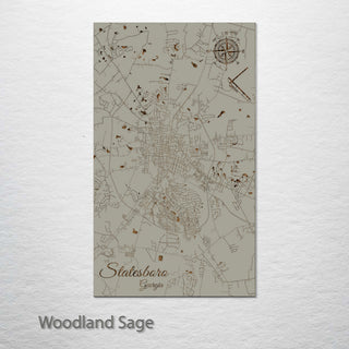 Statesboro, Georgia Street Map